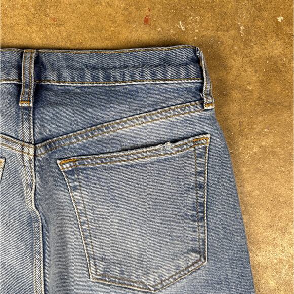 Free‎ People We The Free Distressed Raw Hem Jeans Women’s Size 28 Light Wash - Picture 7 of 15
